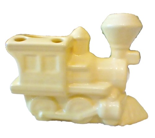 Portaspazzolino treno vintage - treno,
