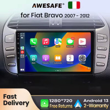 Autoradio Per Fiat Bravo 2007-2012 32GB CarPlay AndroidAuto Wireless WIFI RDS