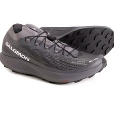 Scarpa da corsa Salomon S Lab Pulsar 2 Soft Ground grigia taglia 10,5 da uomo vendita al dettaglio $179 