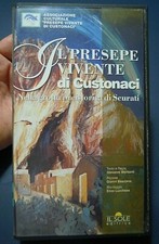 VHS IL PRESEPE VIVENTE DI CUSTONACI TRAPANI NELLA GROTTA DI SCURATI - 1997 - 