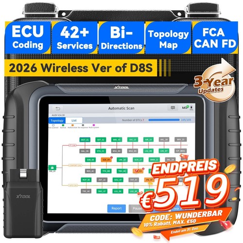 Xtool d8w obd2 - d8w, dispositivo