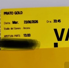 Biglietto vasco rossi prato - biglietto,