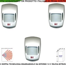 Sensore 3 Doppia Tecnologia