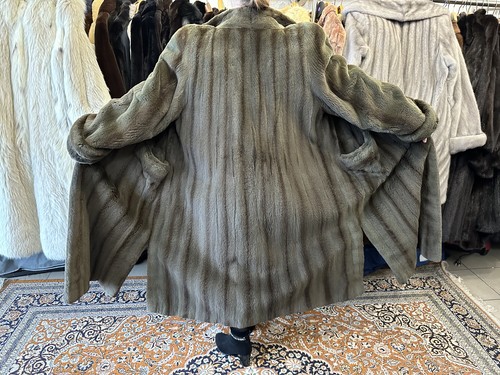 Cappotto visone visone rasato