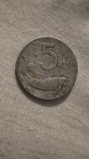 5 Lire Del 1954