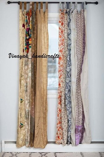 Tenda patchwork sari indiano