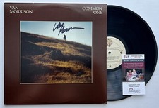 VAN MORRISON AUTOGRAFO FIRMATO A MANO COMUNE ALBUM VINILE DISCO CON JSA COA