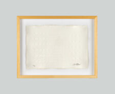 Enrico CASTELLANI - "Superficie" (D), 2003 - Calcografia, 30 x 42,5 cm