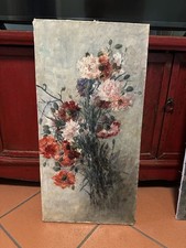 Coppia Dipinti Su Tela Inizio