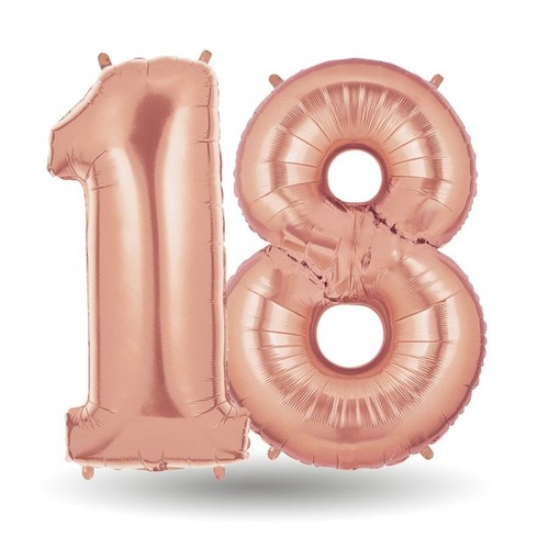 Pallone compleanno numero - , 18
