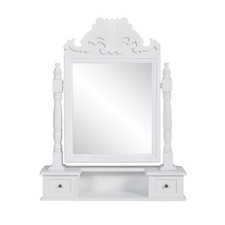 Legno Abete Toletta a Specchio