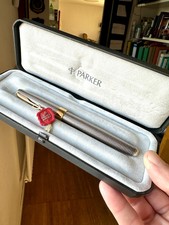Penna stilografica Parker Sonnet | Argento cesellato |pennino in ORO 18 K|