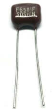 CONDENSATORE A MICA ARGENTATA SOSHIN 6580pF 500V +-1% PASSO 10mm x AUDIO DM19F