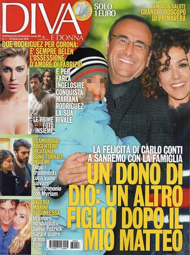 Diva 2016 carlo conti luca - diva, conti,luca