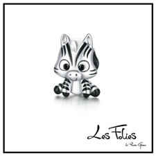 Charm Zebra mascotte Juventus in argento 925 - Les Folies
