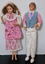 FAMIGLIA CUORE MATTEL BARBIE+ KEN ANNI '80