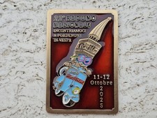 Vespa Club placca Metallica badge Plaque Plakette Raduno Nazionale 