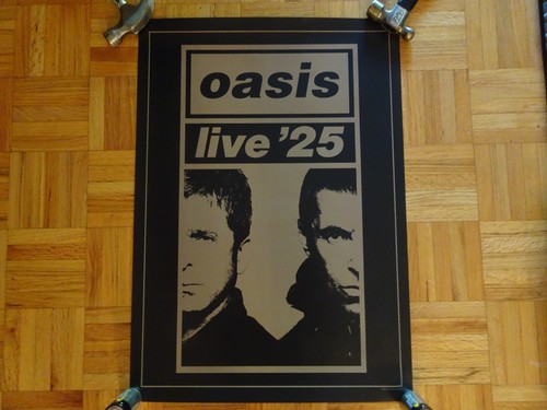 Poster ufficiale oasis live - poster,