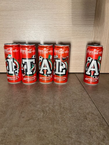 Lattine coca cola - serie, italia