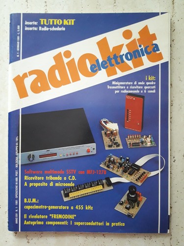 Radio kit elettronica anno - radio,