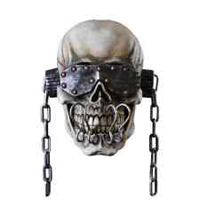 Maschera Halloween MEGADETH VIC RATTLEHEAD lattice Deluxe Trick or Treat Studios NUOVO