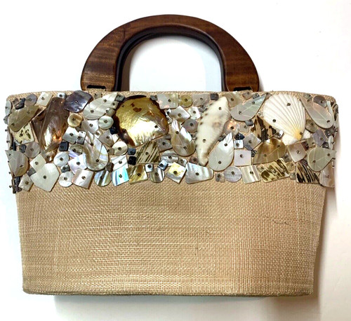 Borsa mano conchiglia manici - a,