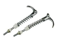 Coppia ganci con molla