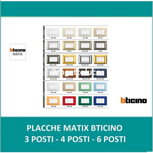 Bticino matix placche 4 - , 3