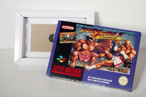 Boîte snes street fighter - street,