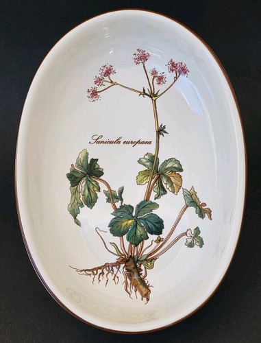 Superbe petit plat ovale creux - plat,