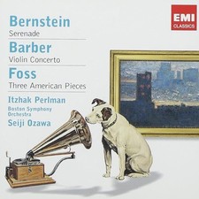 Bernstein Barber Foss - Serenade Violin Concerto Three American Pieces [CD]