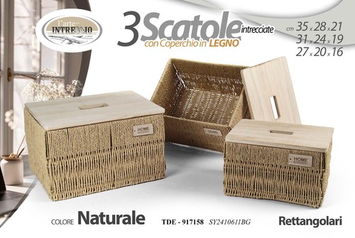 Scatole contenitori set - scatole,