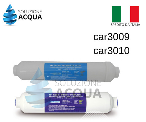 Kit filtri linea carbone - in,