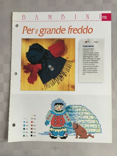 Schema punto croce - , bambini