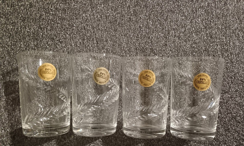 Set bicchieri cristallo - 4,