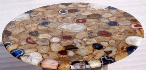 Tavolo marmo centro - marmo, 30''