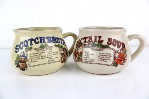 Tazze ciotole zuppa scotch - ciotole,