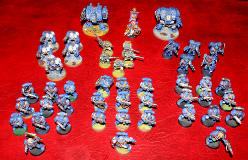 Warhammer 40k space marines - space,