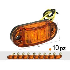 10 Pezzi Fanali Laterali LED