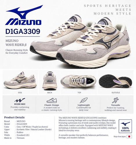 Sneakers mizuno wave rider - mizuno,