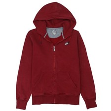 Felpa Nike uomo rossa con