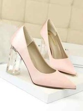 Decolte scarpe trasparente - decolte,