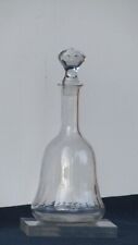 R9 Bottiglia in vetro con tappo in cristallo Italia epoca prima metà 900