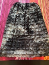 Gonna lunga in toulle a balze