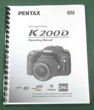 Pentax K200D Manuale