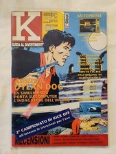 DYLAN DOG SU RIVISTA K GUIDA AL DIVERTIMENTO ELETTRONICO N. 7/30 DEL 1991