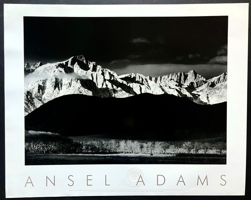Ansel adams alba inverno - ansel, d'inverno