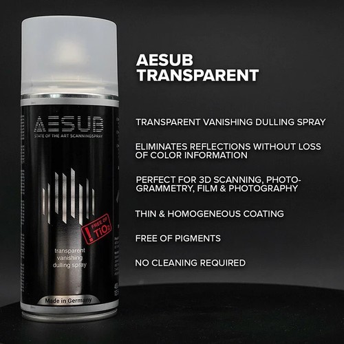 Spray opacizzante aesub - spray, 3d
