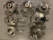 BATTERIA DI PENTOLE ACCIAIO