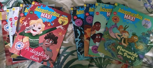 Adventure box books age - 9,